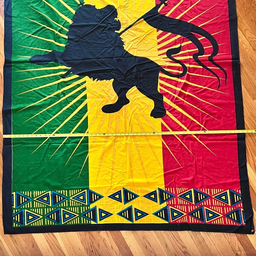 Rasta Lion Flag Tapestry Large Wall Hanging (81